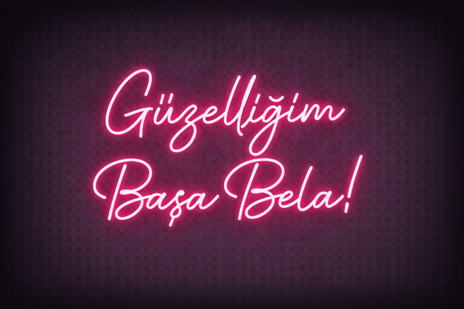 Hazır Neon Yazılar