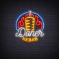 Döner Kebap Neon LED Tabela – Restoran & Fast Food İçin Işıklı Tabela