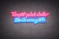 Terapist Pahalı Dediler Biz de Sana Geldik – Dekoratif Neon LED Tabela