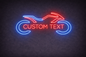 Kişiye Özel Motosiklet Neon LED Tabela – İsim Yazılı Motor Temalı Neon