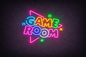 Game Room Neon LED Tabela – Gamer Oyun Odası Duvar Lambası